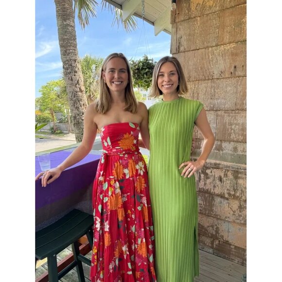 Atlein Plissé Pleated Midi Dress – Women’s Size S - Picture 12 of 16